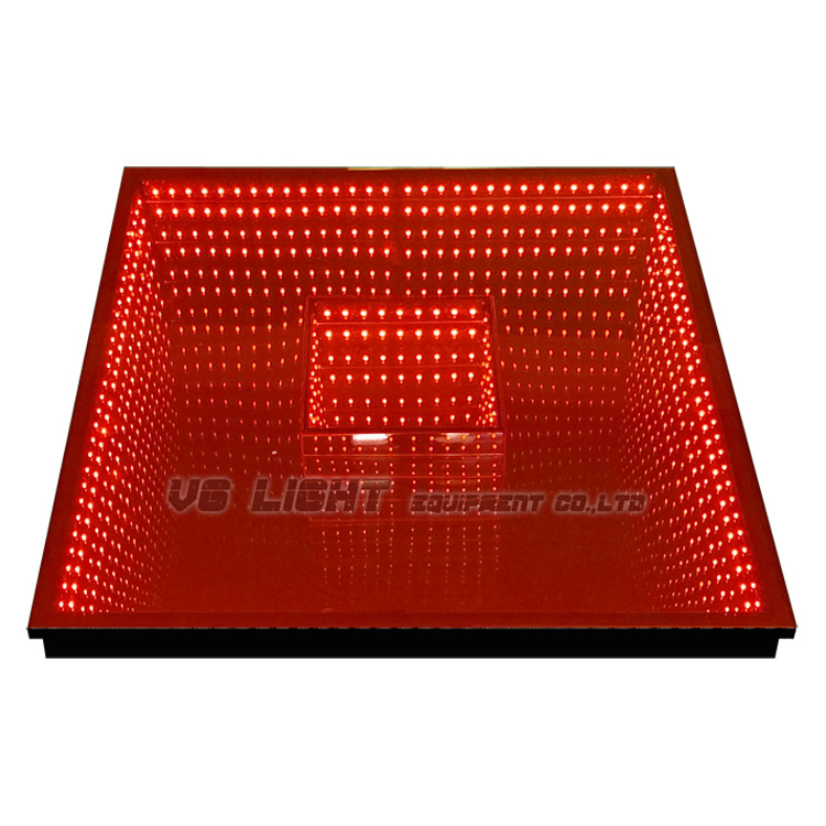 Double Infinity Mirror 3D LED Dance Floor 100x100cm