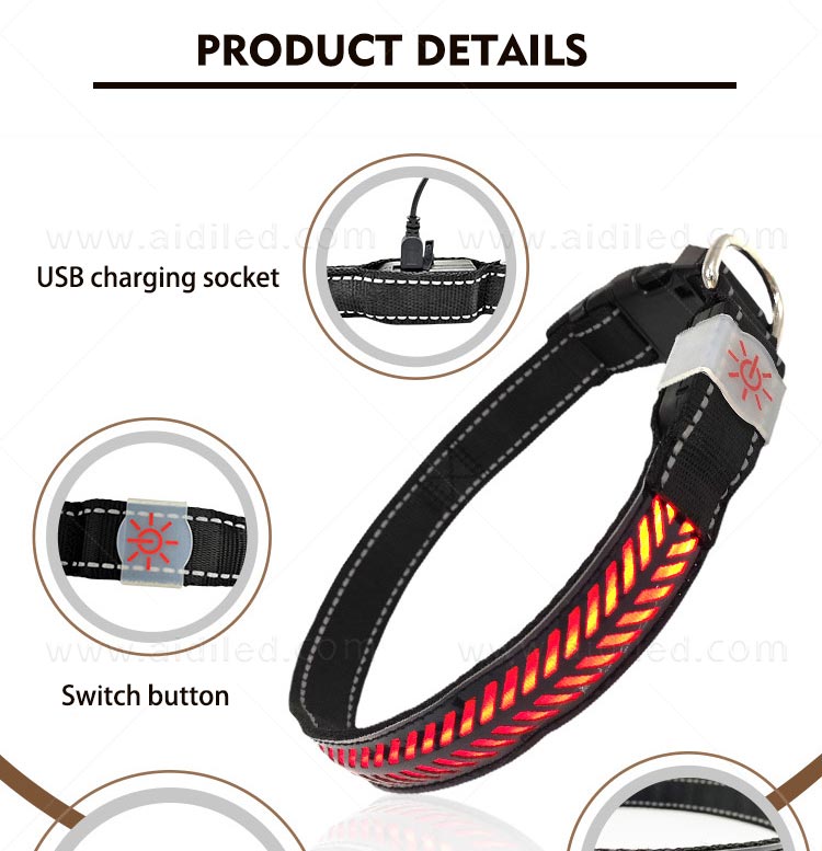 AIDI-Manufacturer Of Dog Collar Safety Light LED | Aidi-4