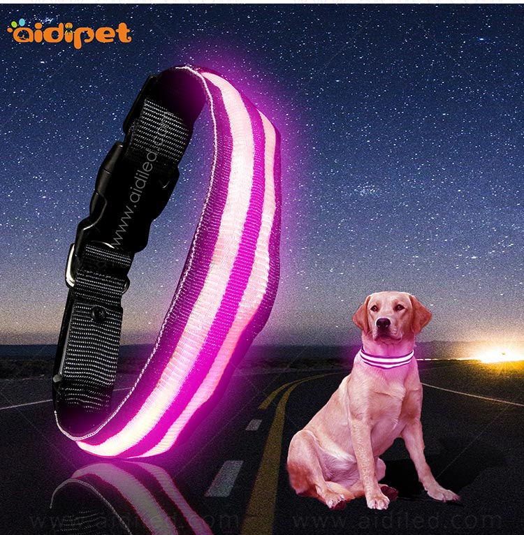 AIDI-High-quality Flashing Dog Collar | Custom LED Dog Collar-9