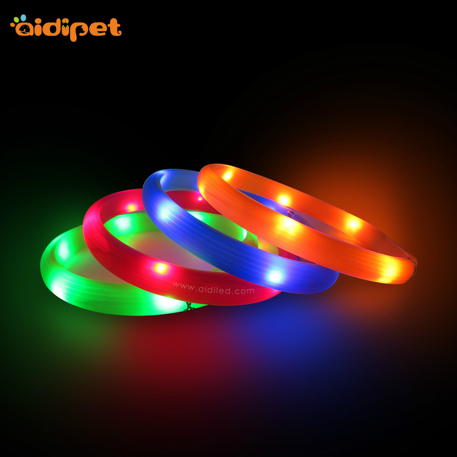 AIDI-Led Light Up Dog Collar Led Fashionable Dog Collar-1