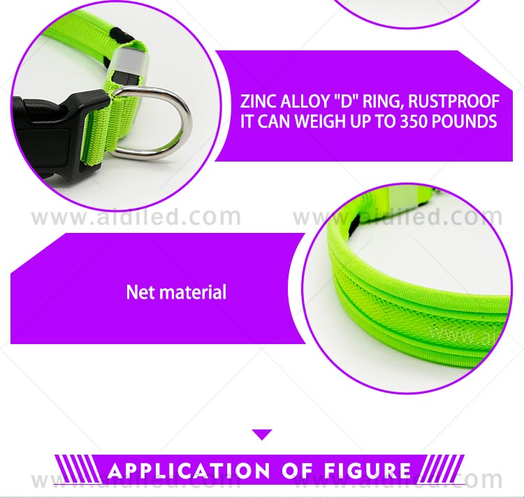 AIDI-Dog Collar Led Flashing Light Manufacture | Led Nylon Dog Collar-7