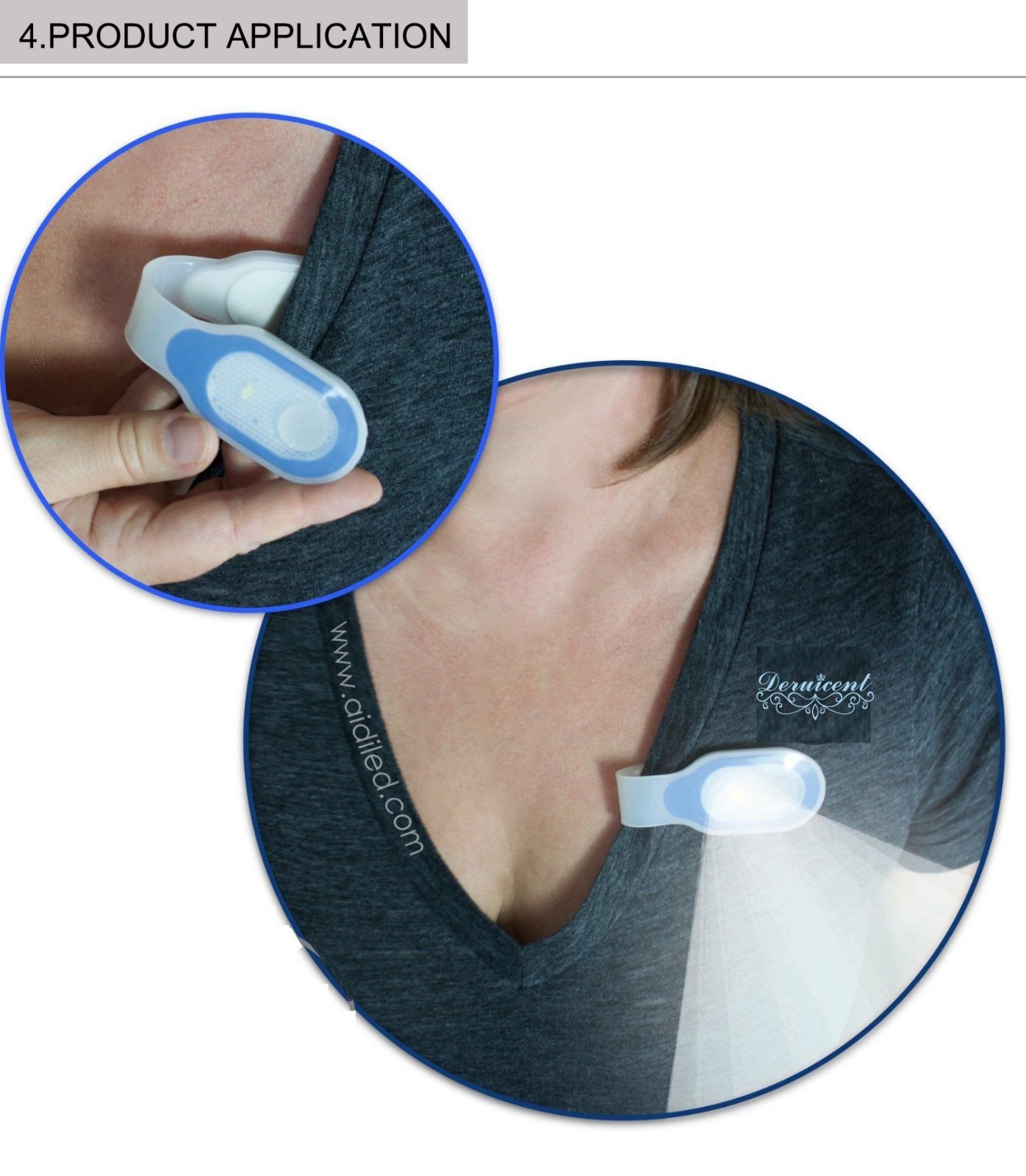 AIDI-Professional Safety Lights For Runners Waterproof USB Rechargeable-9