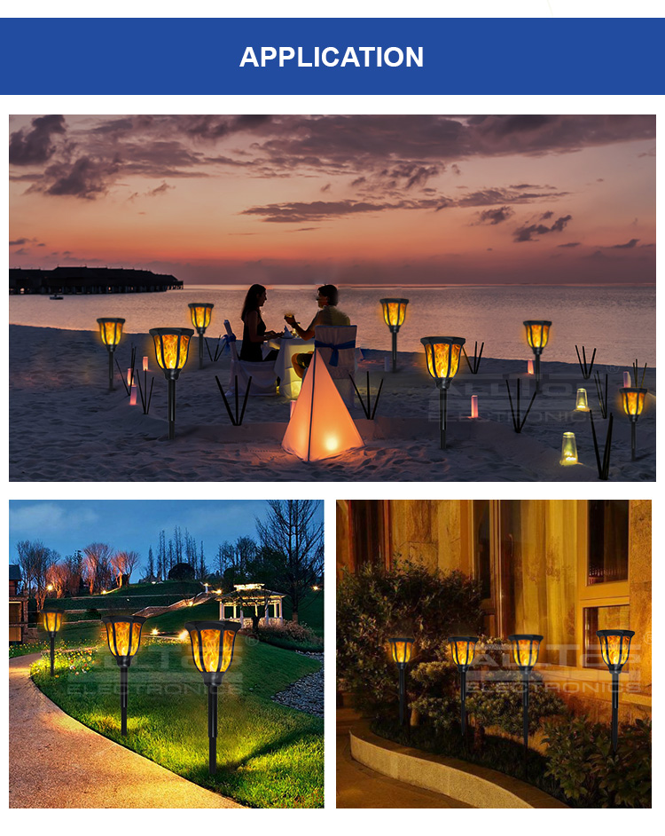 ALLTOP -Solar Garden Lamps Energy Saving Waterproof Ip65 Garden 2watt Solar Led-9