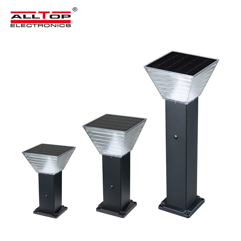 ALLTOP outdoor 5 watt intergrated all in one led solar garden light