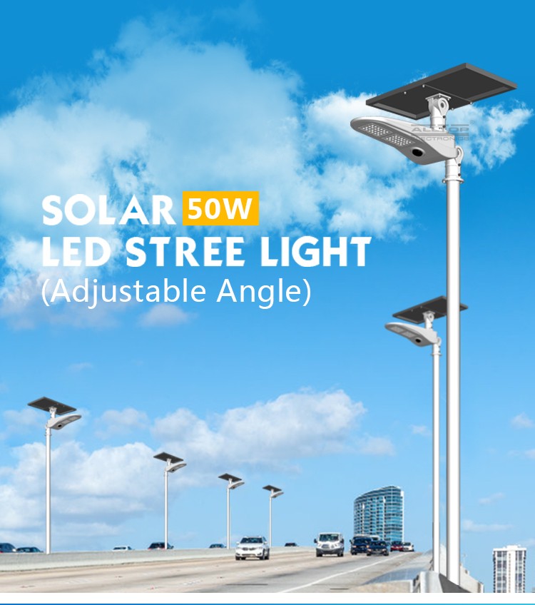 ALLTOP -Solar Light For Road | 50w Pir Motion Sensor Outdoor Waterproof Ip65 Led-1