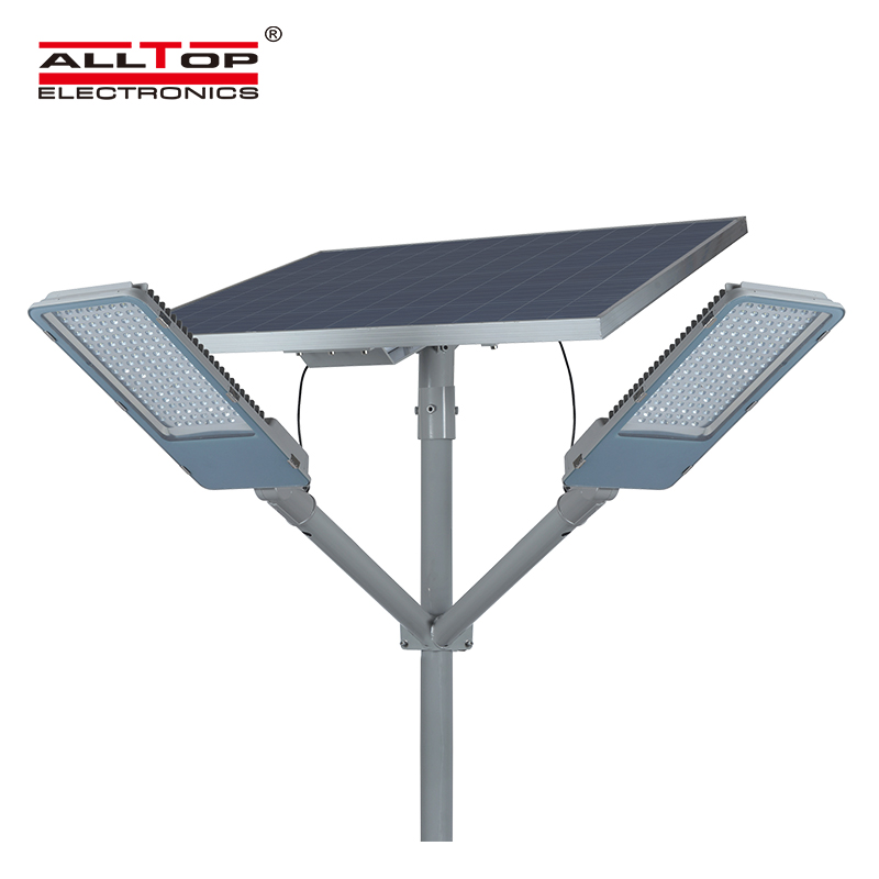 Intelligent aluminum alloy case waterproof solar street light