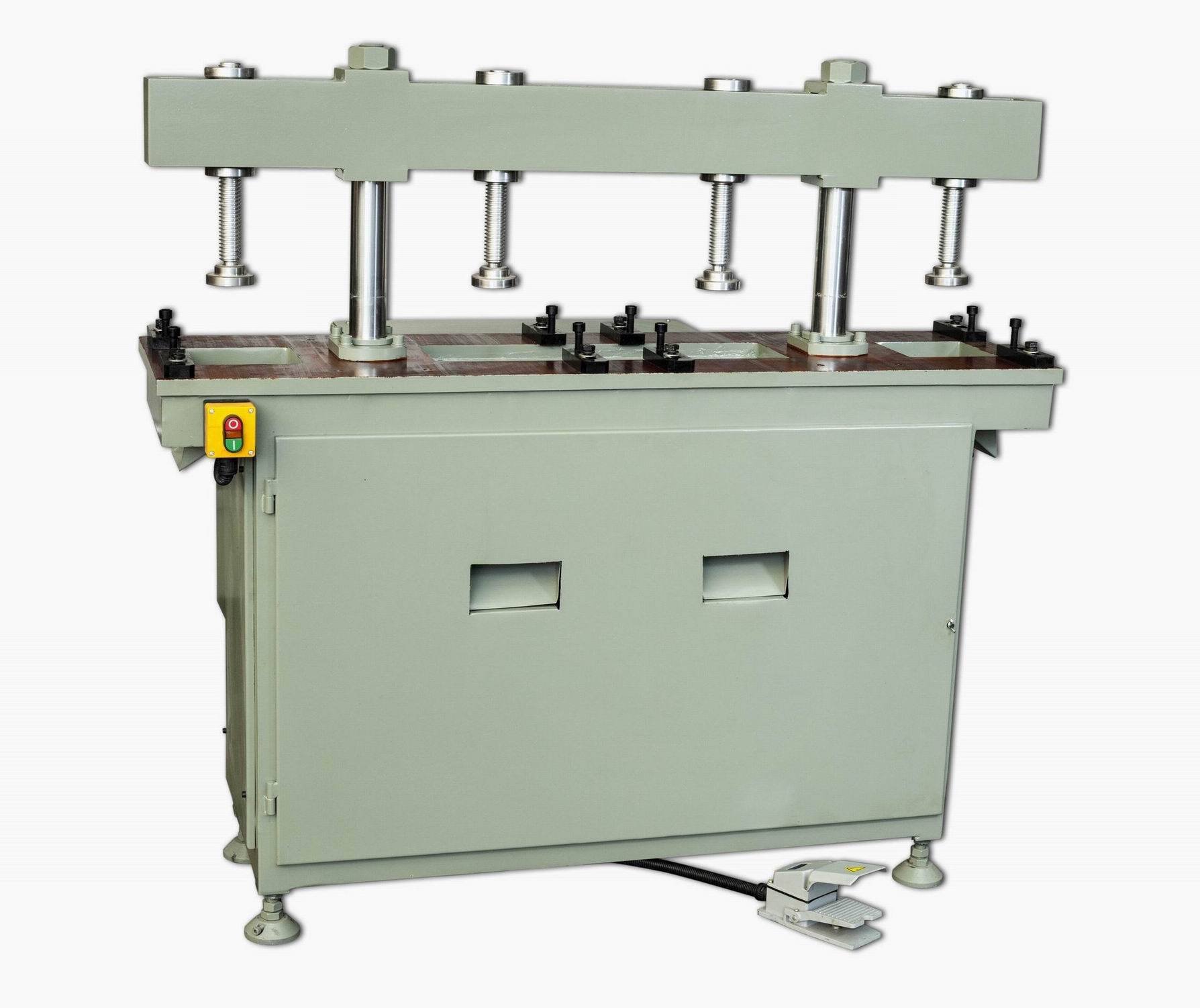 kingtool aluminium machinery KT-373 Double Column Hydraulic Aluminum Punching Machine Aluminum Punching Machine image1