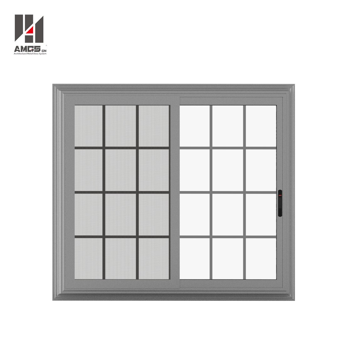 AMGS Aluminium Alloy Sliding Modern Window Grill Design With Powder Coating Aluminum Sliding Windows image11