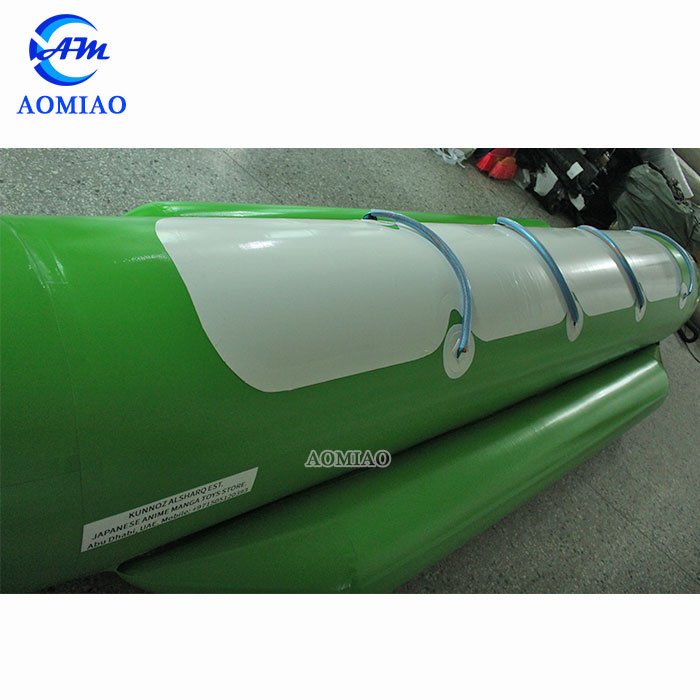 AOMIAO 6 People Inflatable Flying Shark Banana Boat Float - WGB5 Inflatable Water Game image6