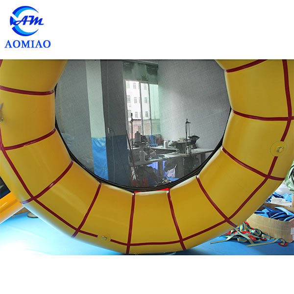 AOMIAO Inflatable Water Trampoline With Small Slide - WGT1 Inflatable Water Game image5
