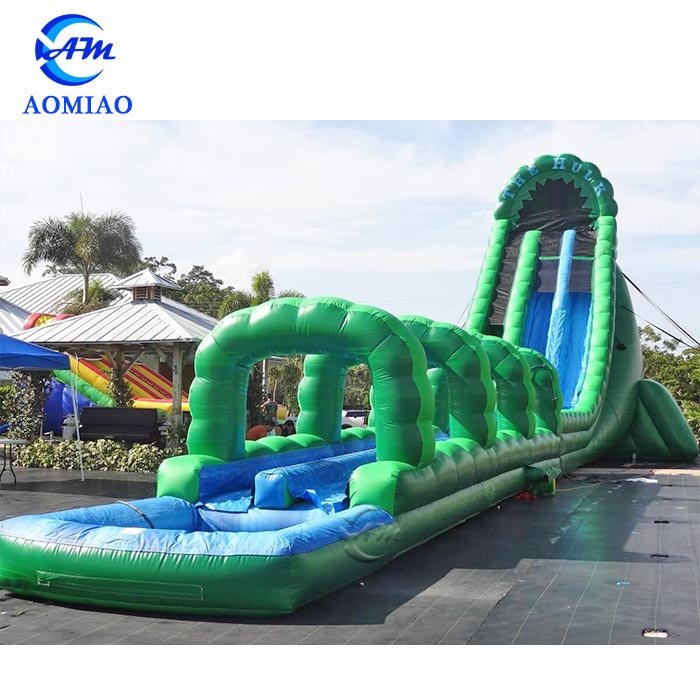 AOMIAO Adult Water Slide With Slip N Slide - Double Lane SL1723 Inflatable Slide image51
