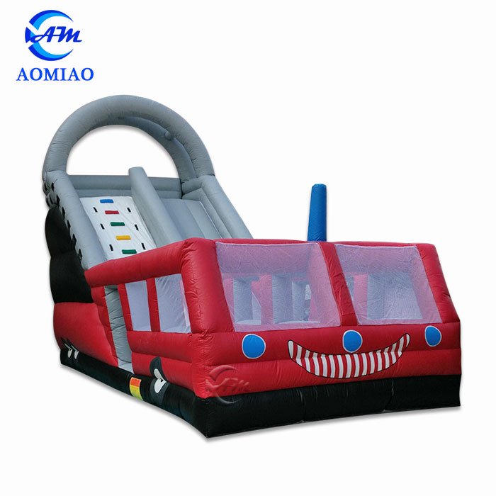 AOMIAO Bouncy Water Slide - Fire Truck SL1734 Inflatable Slide image41