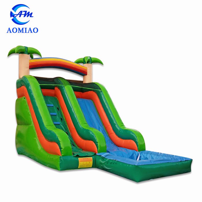 AOMIAO Kids Inflatable Water Slide With Pool - Jungle SL1735 Inflatable Slide image40