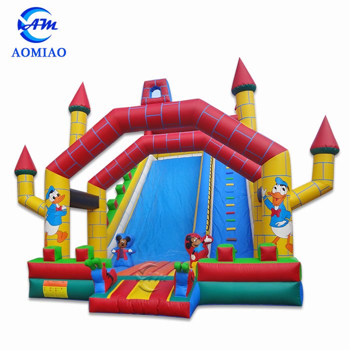 AOMIAO Best Inflatable Slide - Mickey Mouse and Donald Duck SL1743 Inflatable Slide image23