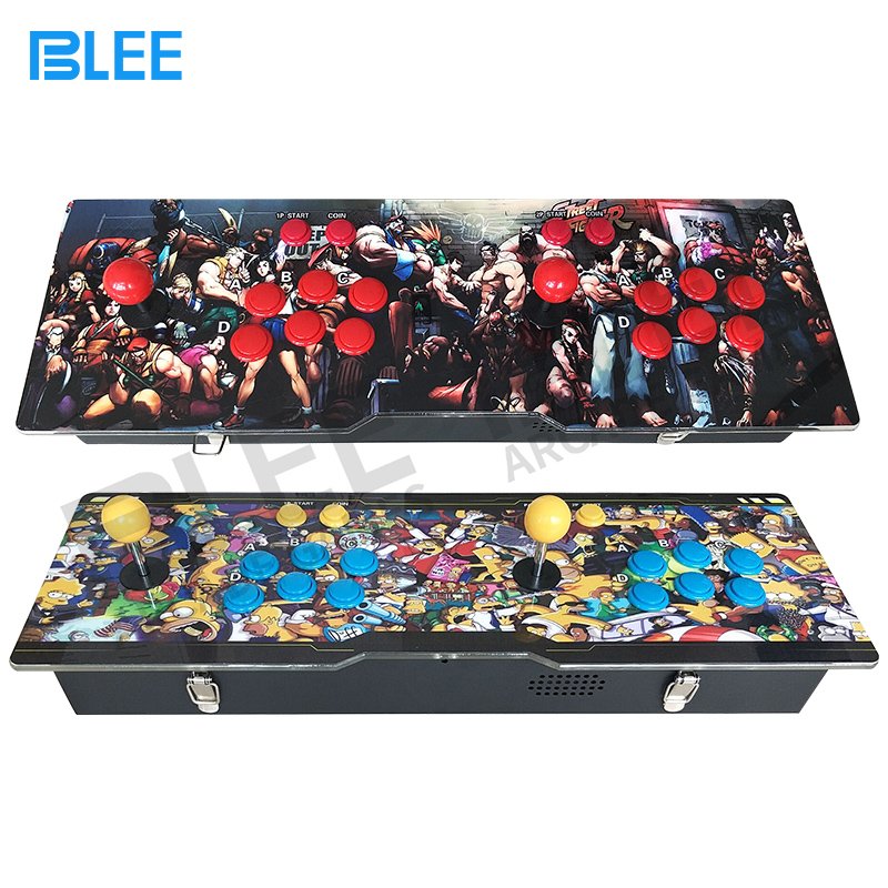 BLEE 2018 newest different artwork design pandora box arcade console 645 / 680 / 815 or more games in one box Pandora Box Arcade image19