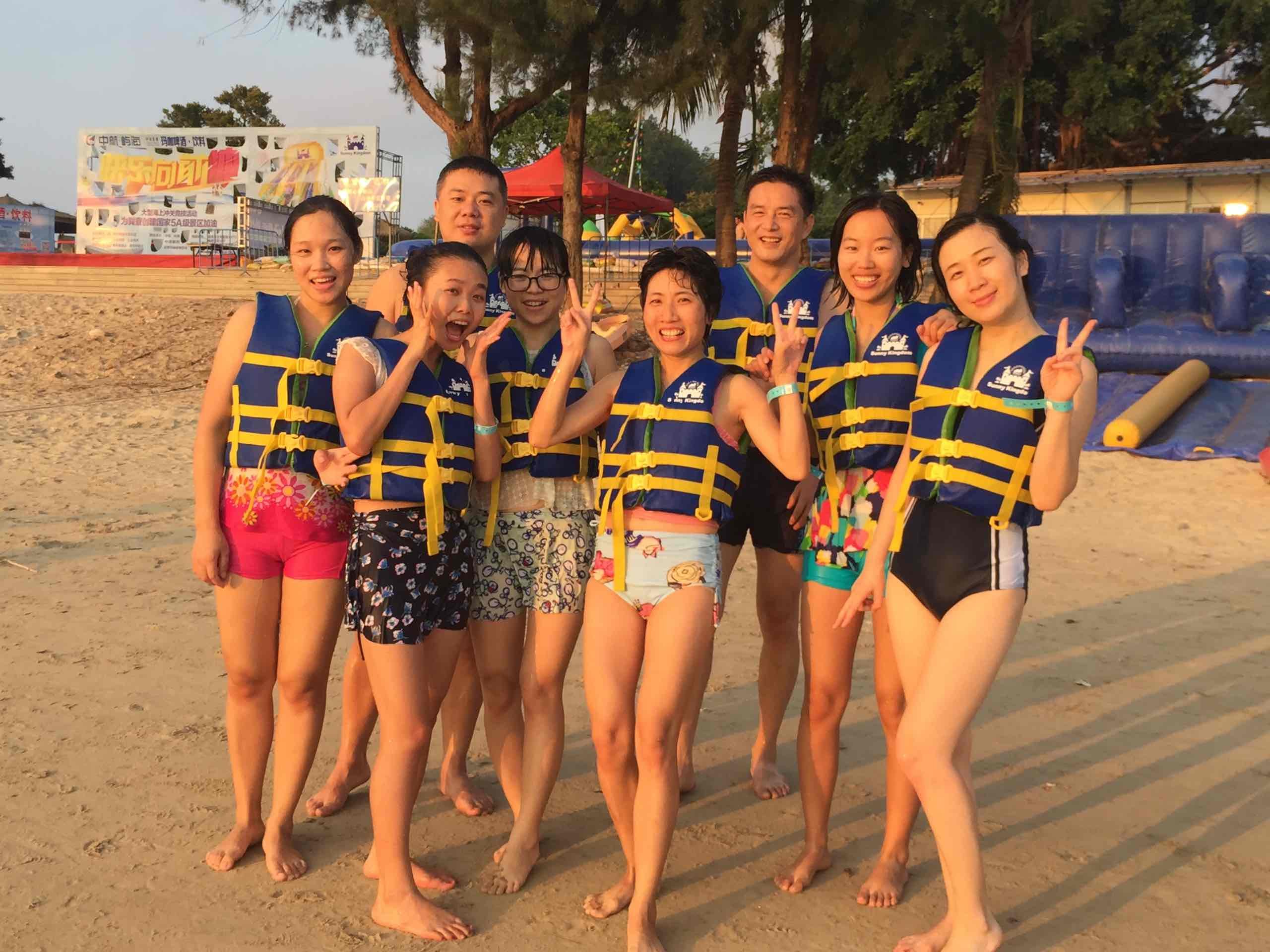 Bouncia -Team Building In a Sea Park | News On Bouncia Inflatables