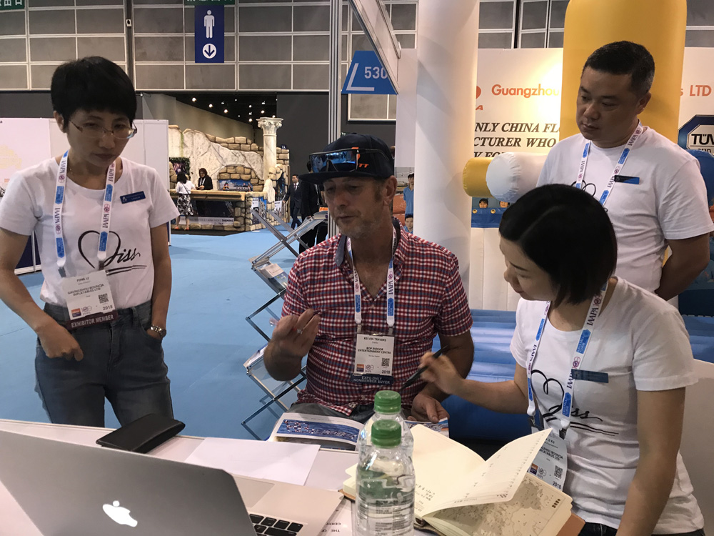 Bouncia -Bouncia at IAAPA Asia Hongkong - Bouncia Inflatables