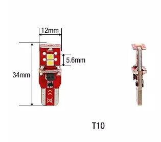 HONGCHANG-T10 W5w 194 2835smd Car Led Width Lights | Car Interior Light Bulbs | Car-3