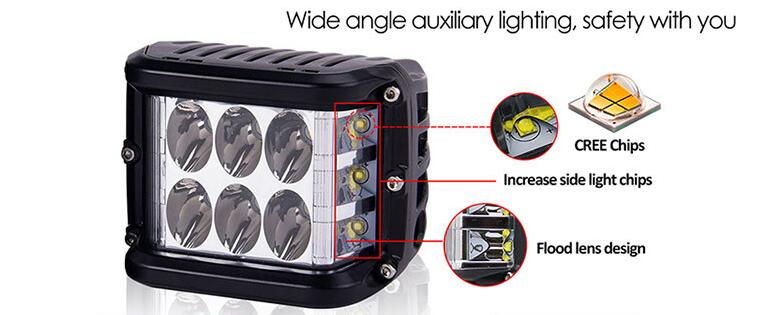HONGCHANG-China Factory Waterproof Led Work Light Driving 45w - Hc Car Lighting