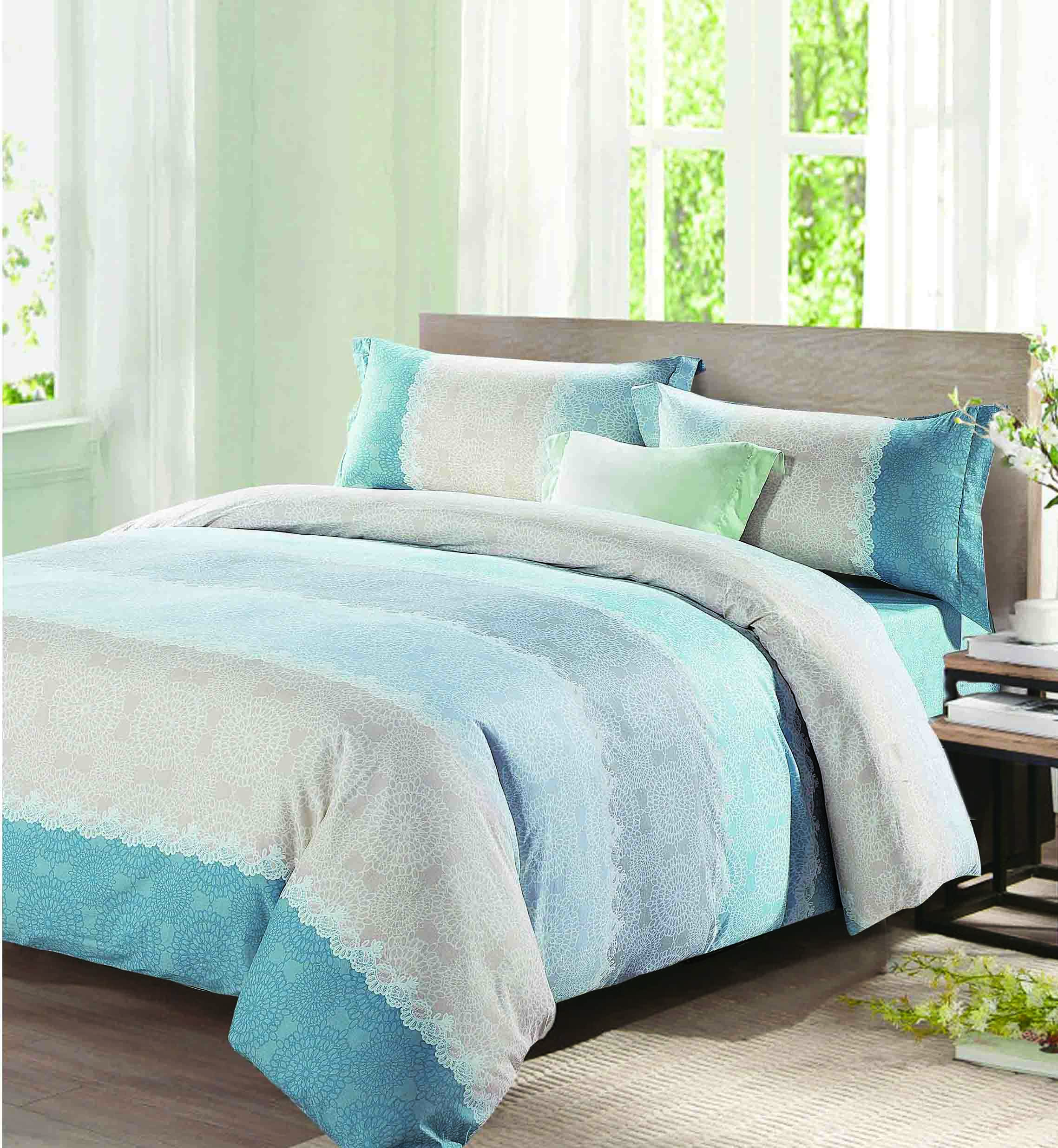 Daphne 100% Cotton Colorful Bedding set 161139 100% Cotton Printed image66