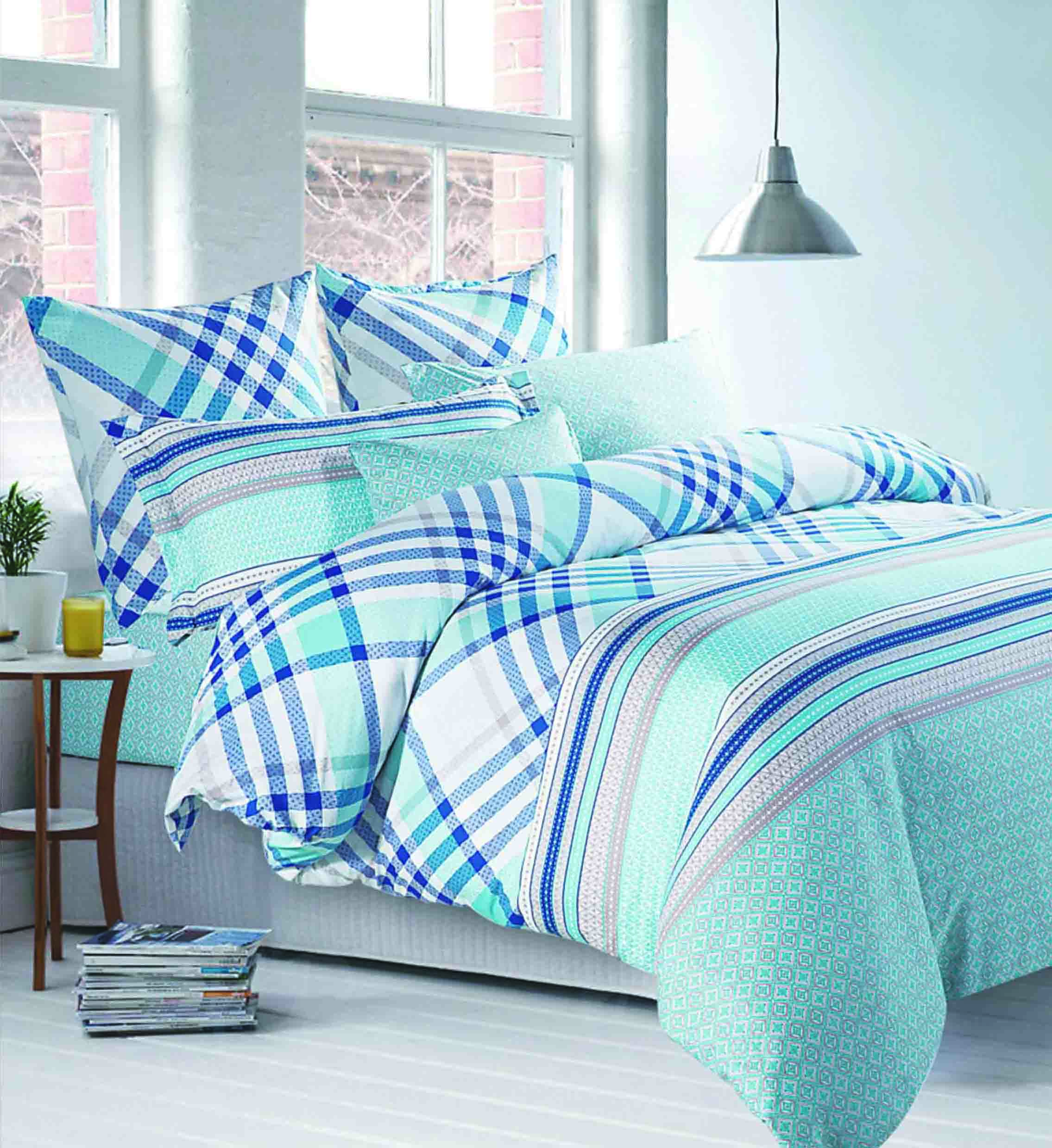 Daphne Pure Cotton Duvet Cover Set 161143 100% Cotton Printed image63