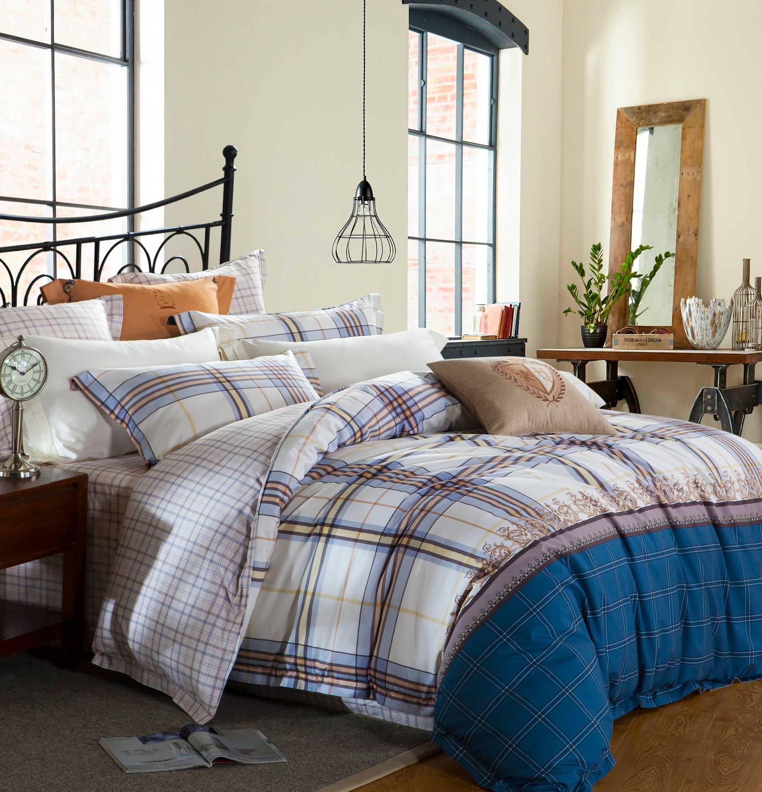 Daphne Elegant Printed Cotton Bedding Set 6835 100% Cotton Printed image46