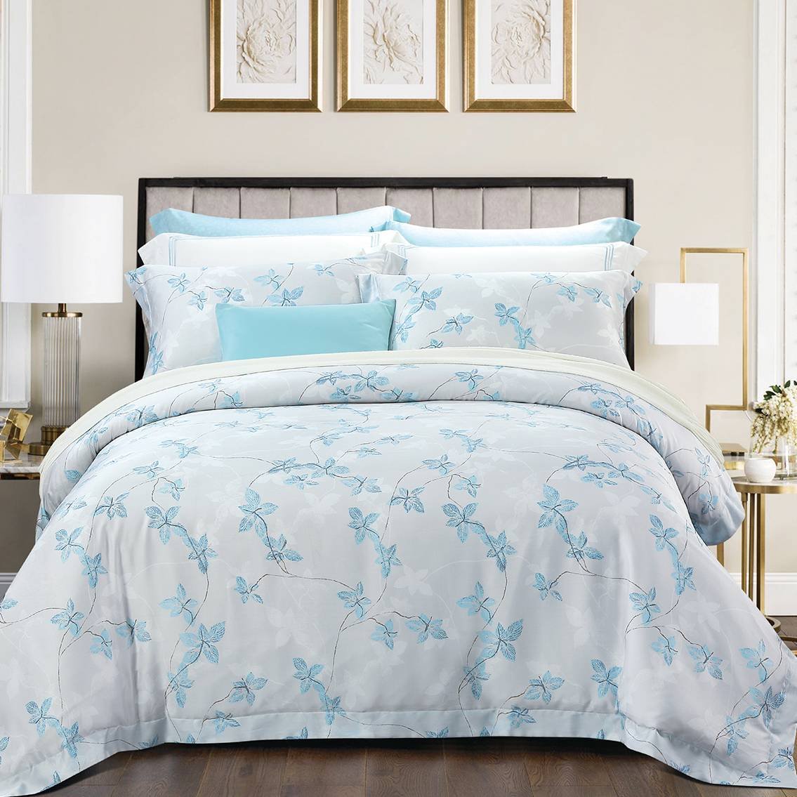 Daphne Simple Designed Sheet Set Lyocell Breathable 171827 100% Lyocell Printed image73