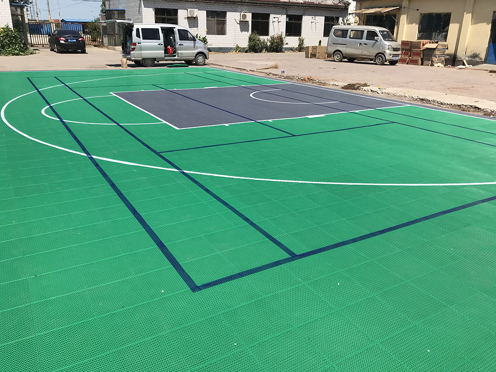 FuXuan Basketball Court & Tennis court Installation image1