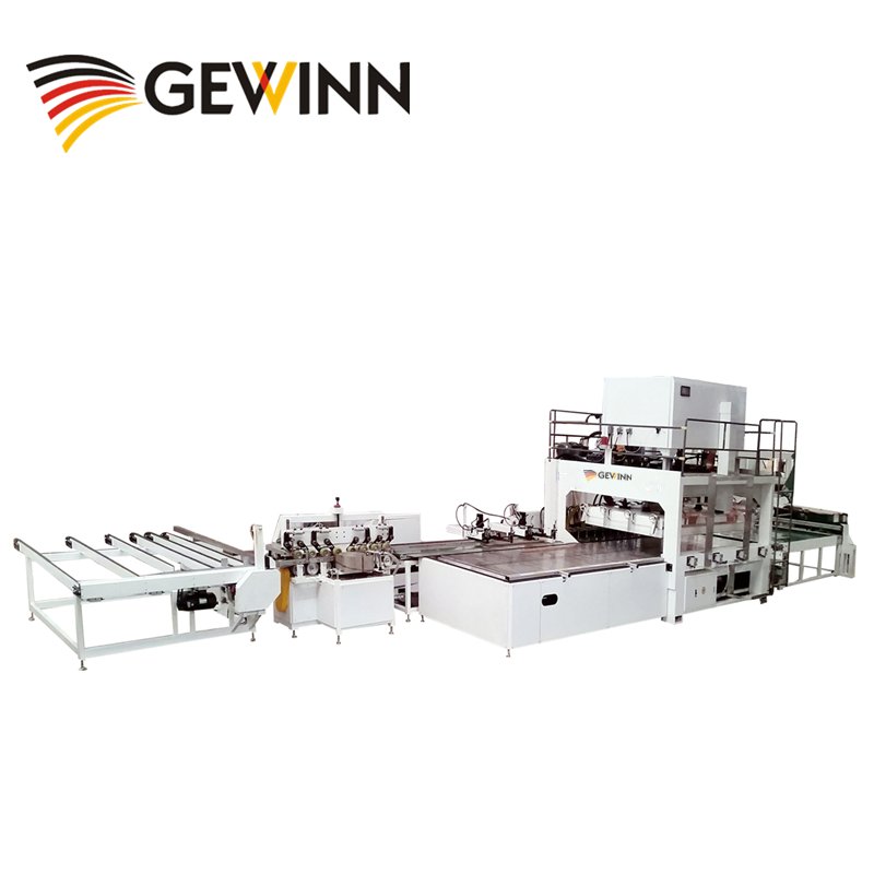 Gewinn Automatic HF Board Jointing (Furniture Panel) Production Line High Frequency press image18
