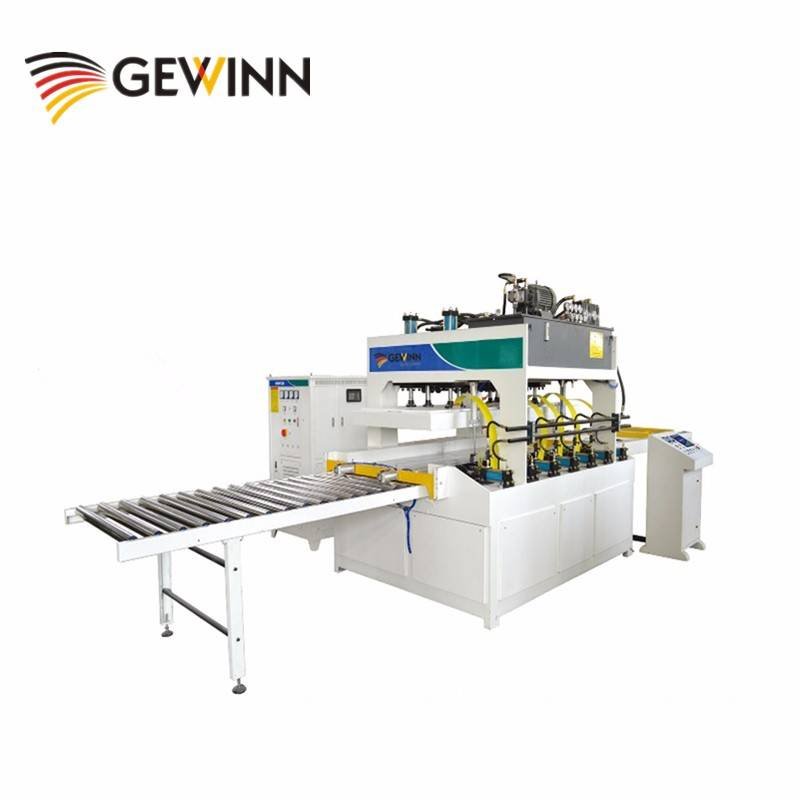 Gewinn High frequency clamp carrier / Wood Board Jointing Machine Finger joint line image29