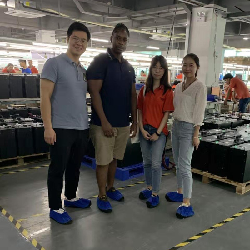 GSL ENERGY-Jamaica Client Mr Craig Visited Gsl Energy For Powerwall And Solar Home-1