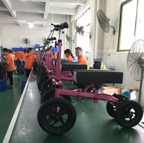 HCT Medical Big wheels Knee Scooter HCT-9125F Knee Walker Scooter image5