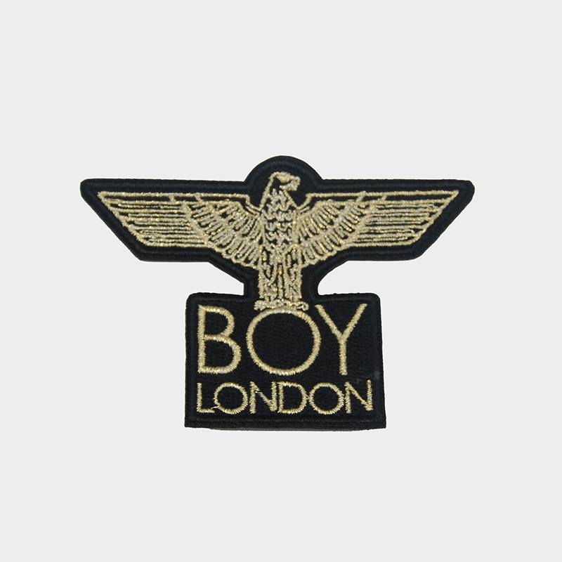 Junhin Factory direct sales custom eagle letter badge embroidered patch patterns designs Embroidered Patches image13