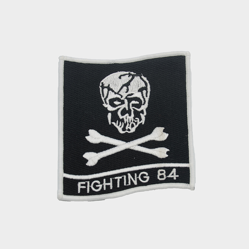 Junhin Custom gothic style skull embroidery patch designs wholesale Embroidered Patches image9