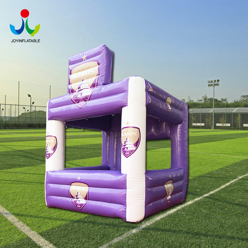 JOY inflatable 0.6mm PVC Inflatable Small Cube House For Exhibition Inflatable cube tent image59