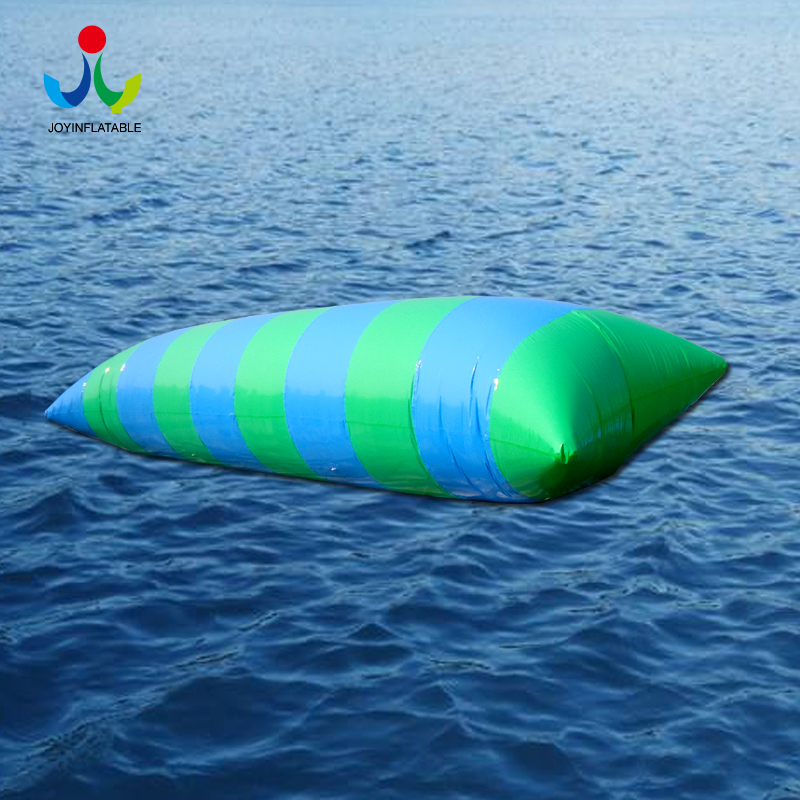 JOY inflatable Water Toy floating Inflatable Jump Bed Water Blobbing Air Pillow Bag For Adult elements of inflatable floating water park image2