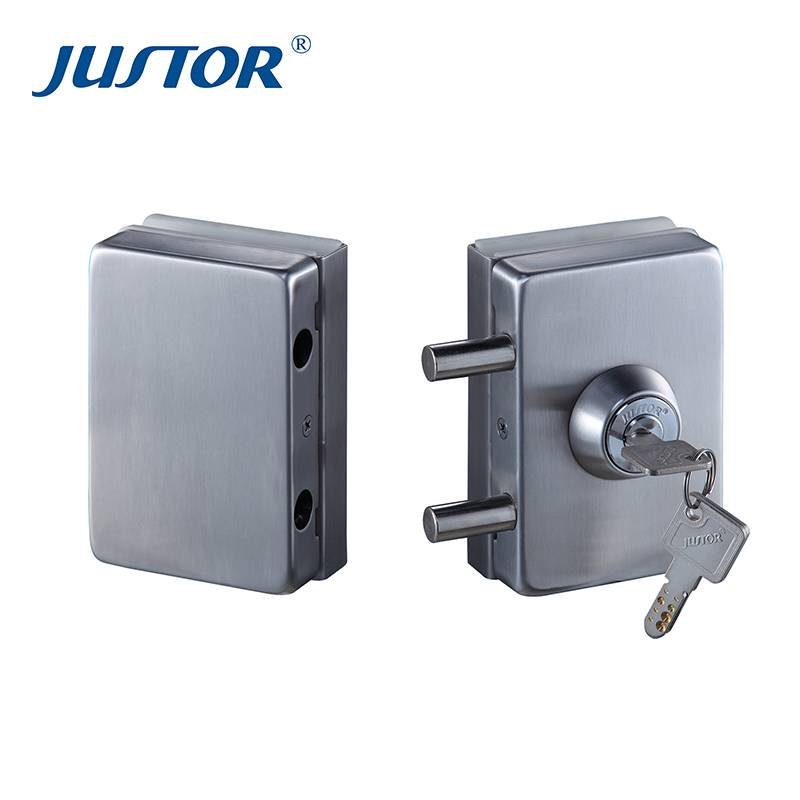 Kaida glass hardware JU-W510 Office Glass Door Digital Password Smart Biometric Finger Print Lock Glass Door Lock image15