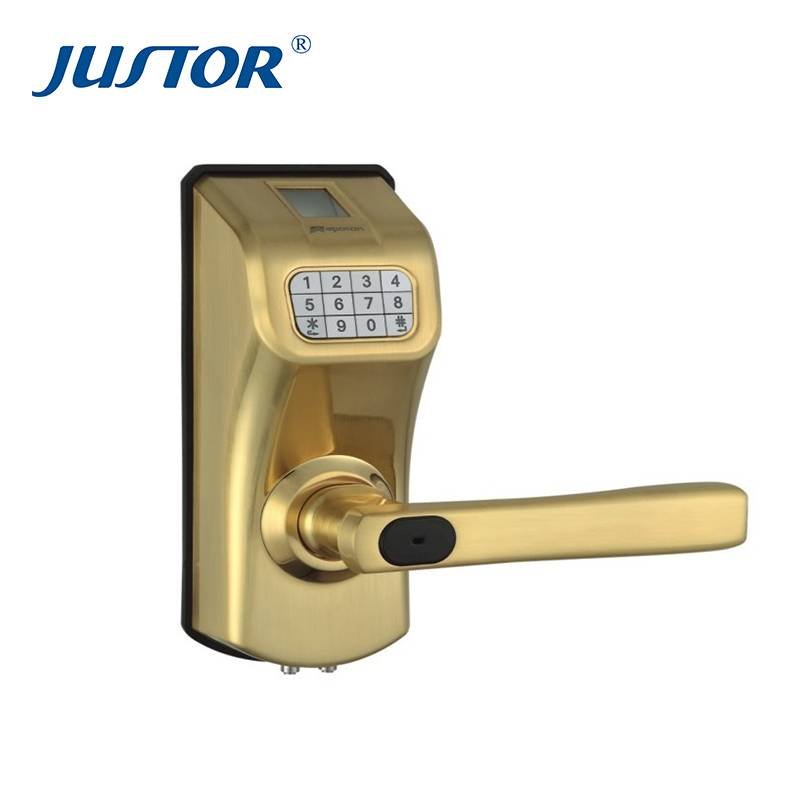 Kaida glass hardware Glass door fingerprint lock Intelligent Lock image3