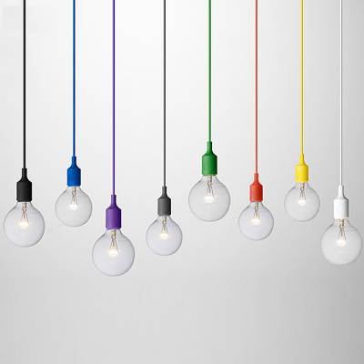 Kons-Led Hanging Light Cover-plastics+nylon Modern Ceiling Lamps
