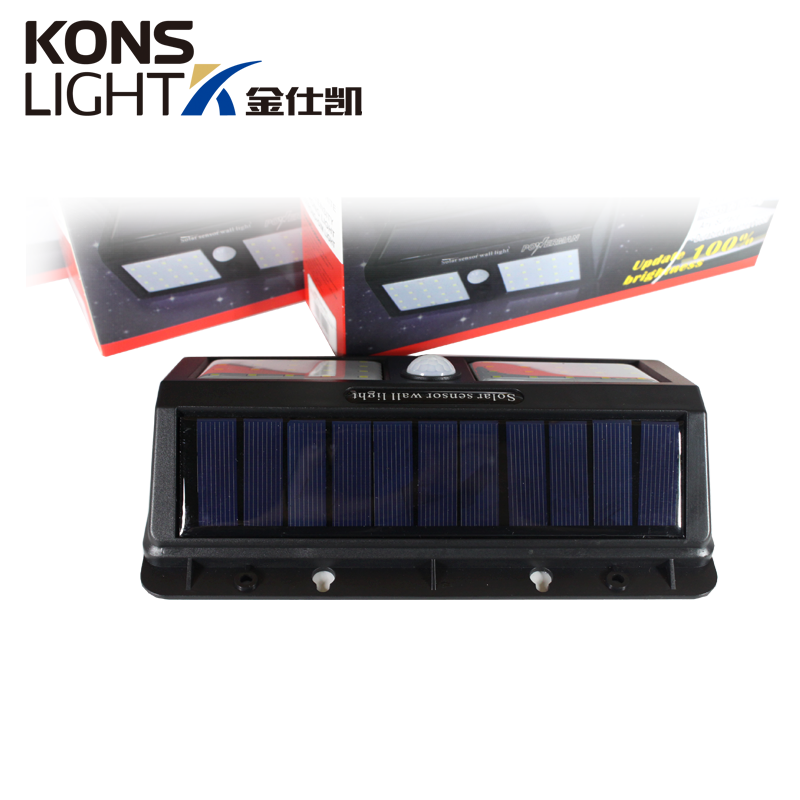 Kons-Led Solar Wall Light Ip65 Waterproof Outdoor Abs Material-2