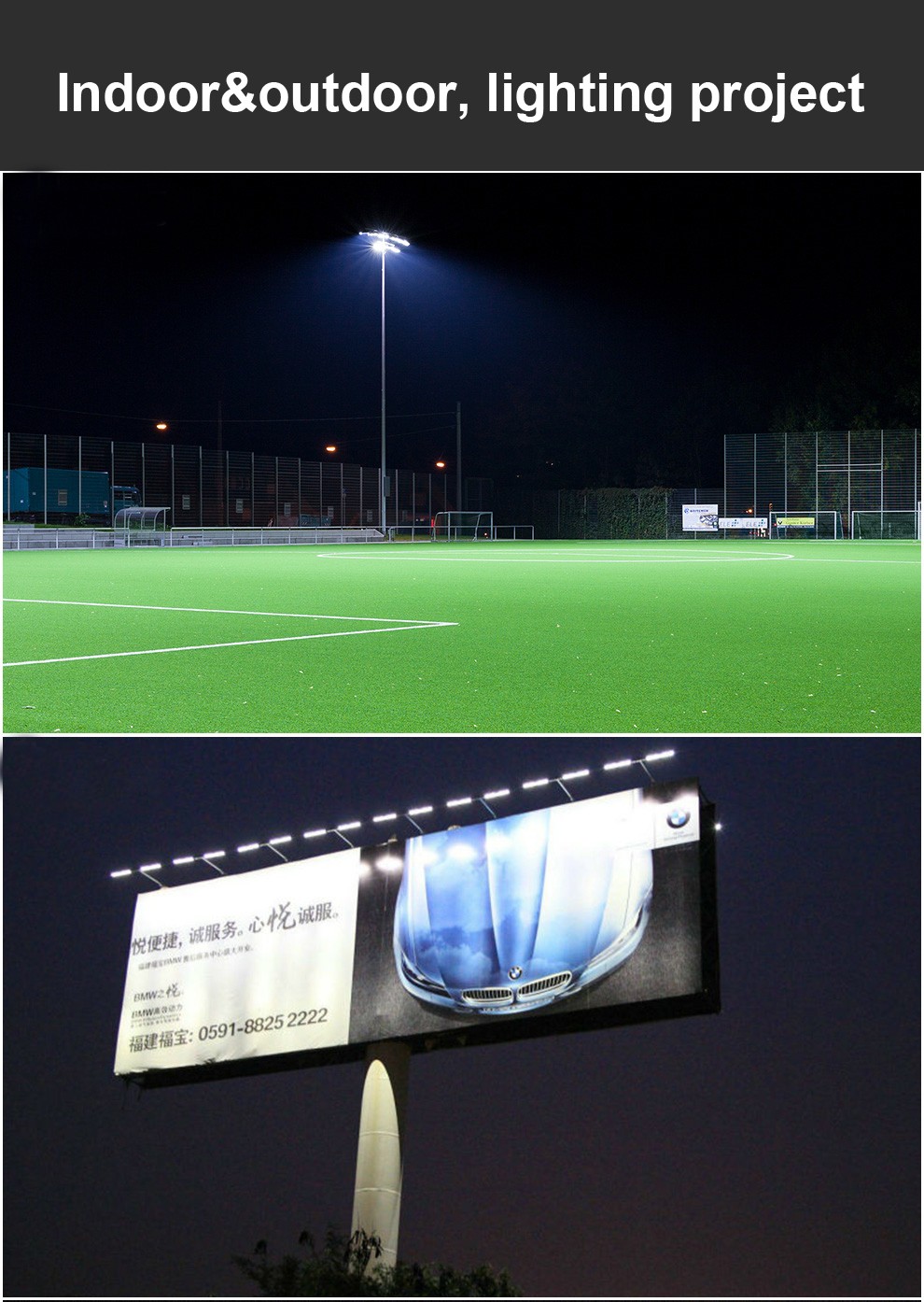 Kons-Find Led Garden Flood Lights Led Smd 30w-200w 120° Beam IP65-2