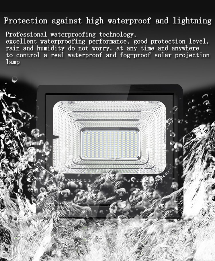 Kons-Led Flood Lamps Outdoor Waterproof Solar Lamp Outdoor Spotlight 30w-90w-8