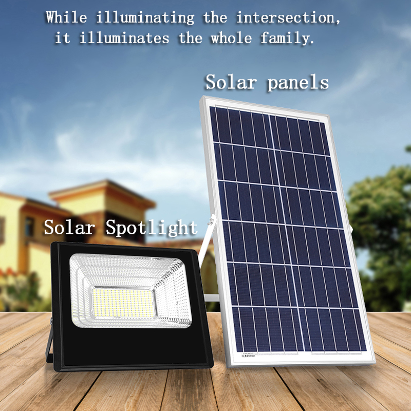 Solar energy lamp outdoor super bright waterproof spotlight household indoor and outdoor new rural l