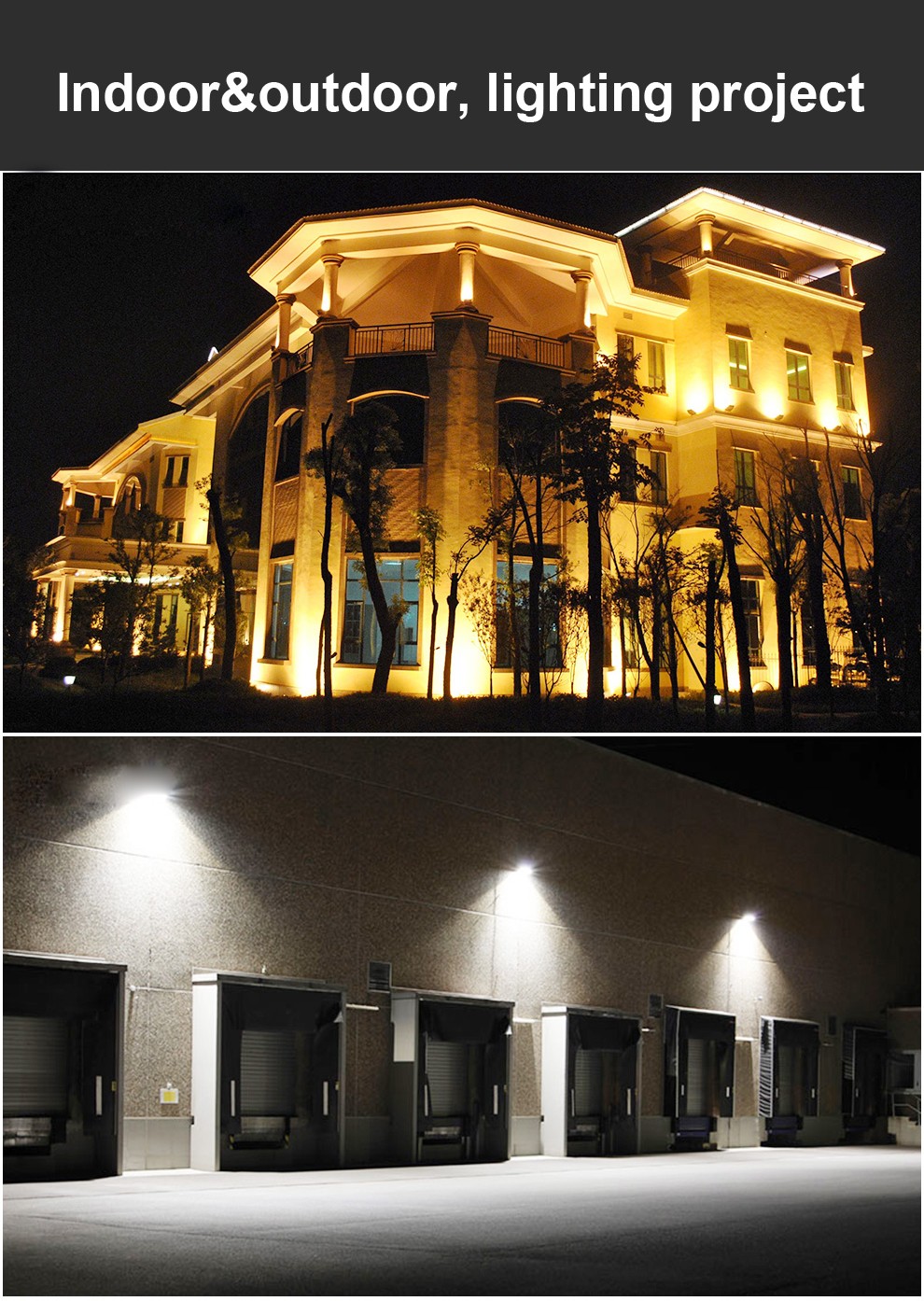 Kons-Commercial Led Outdoor Lights Smd 20w-150w 120° Beam Ip65-5