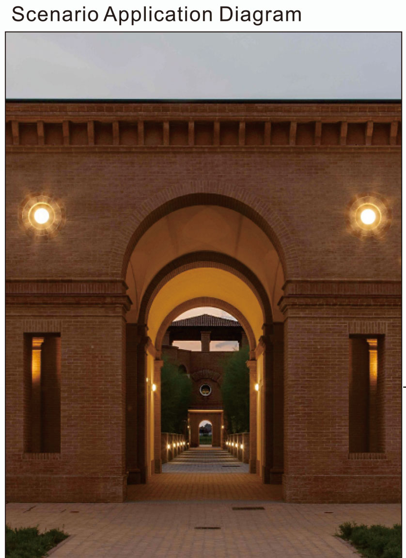 Kons-Best Led Outside Wall Lights 12w High Brightness Moisture Proof Wall Lampwarranty-2