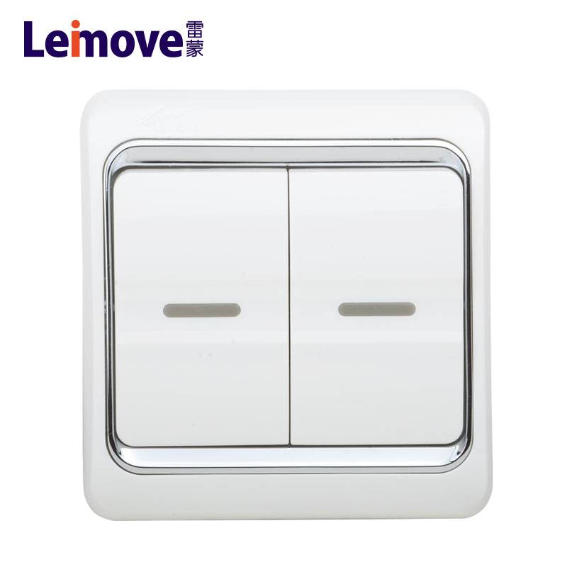 Double switch on two stilts LM2-2(A)