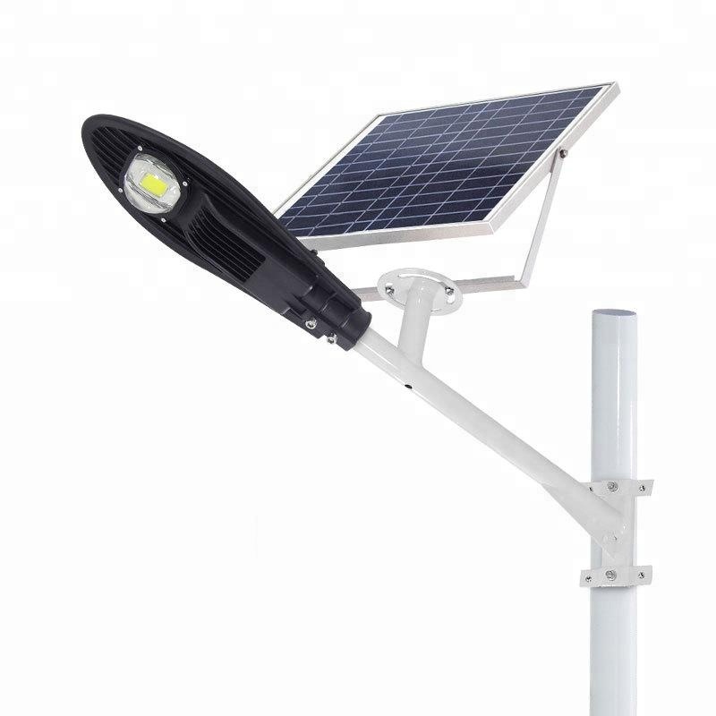 COB high brightness 20w 30w 60w 100w 150w solar LED street light