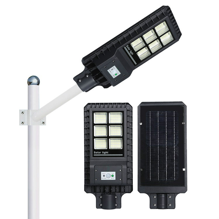 60w 120w 180w high brightness aluminum alloy all in one solar street light with remote controller an