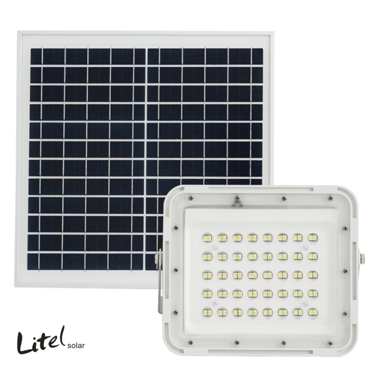 Aluminum Alloy Lamp Body Material PC Lens SMD LED 60W 120W 200W Solar Flood  Light