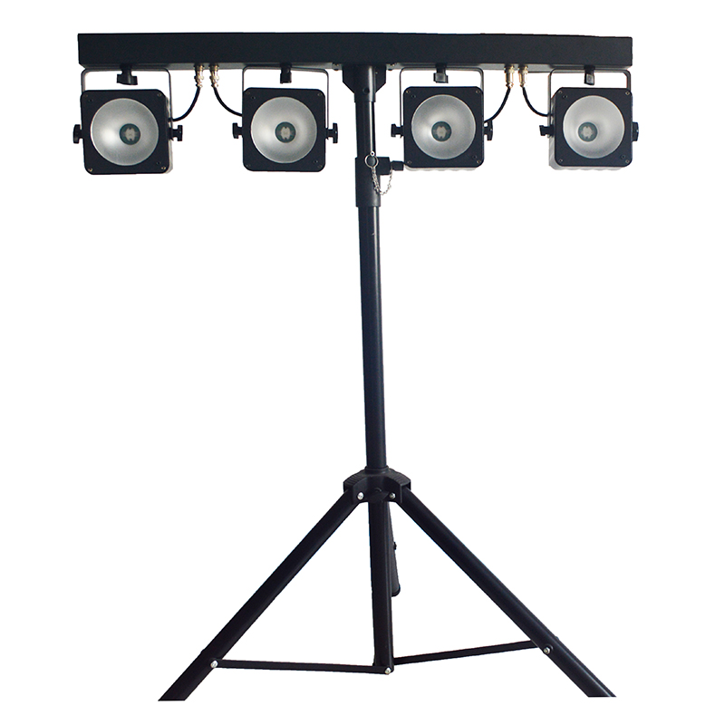 LED Par Light RGB 3IN1 COB 4Par System MS-LPB4